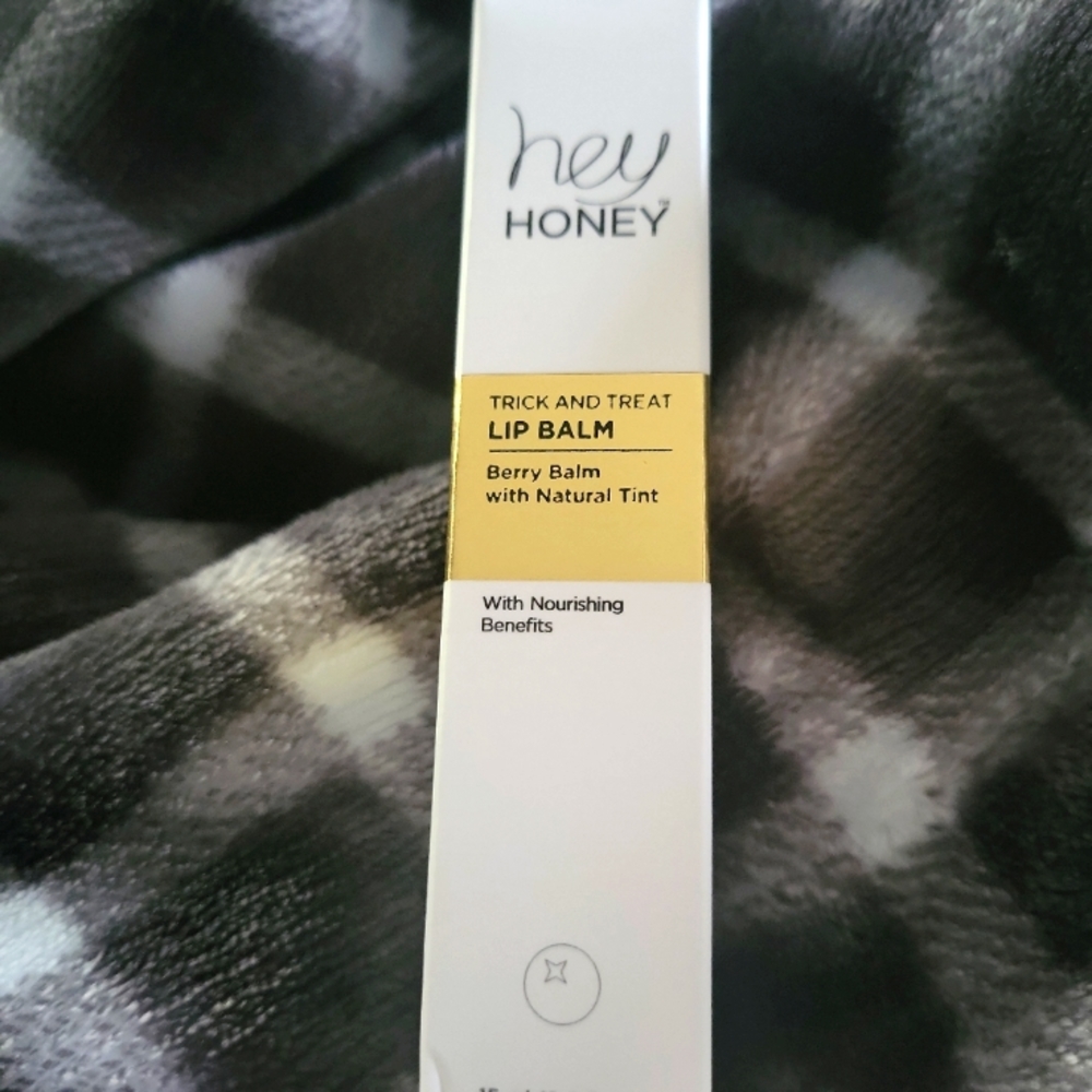Hey Honey Trick and Treat Berry Lip Balm with Natural Tint - NWT